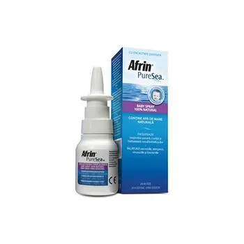 Spray nazal cu apa de mare pentru bebelusi Puresea, 20ml, Afrin