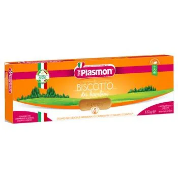 Biscuiti cu mini cereale, 120g, Plasmon