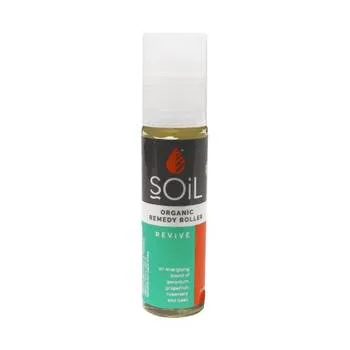 Roll-On Bio Revive Amestec Energizant si Echilibrant cu uleiuri esentiale, 11ml, Soil