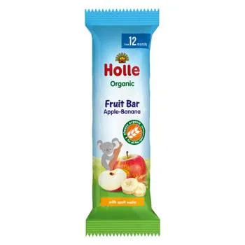 Baton pentru copii cu mar si banana, 25g, Holle Baby Food