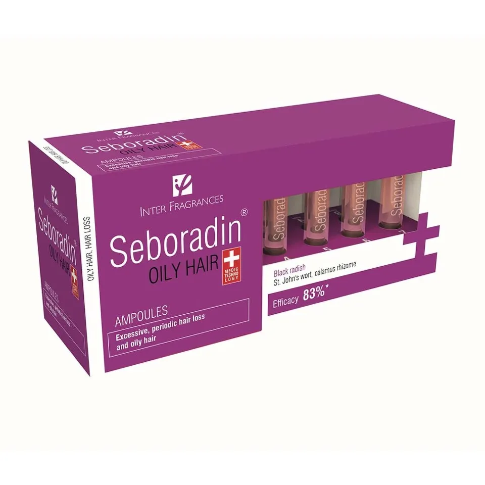 SEBORADIN OILY TRATAMENT PERIODIC PENTRU CADEREA PARULUI 5.5ML X 14 FL