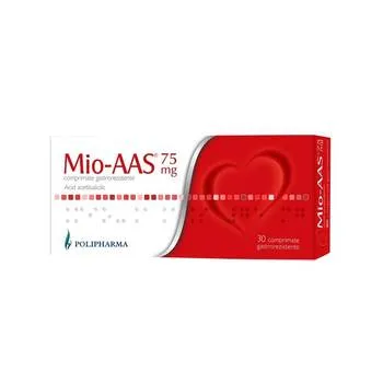 Mio-AAS 75mg, 30 comprimate, Polisano