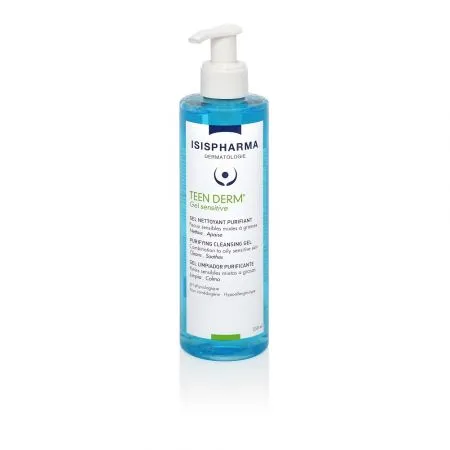 Gel de curatare Teen Derm Sensitive, 250 ml, IsisPharma