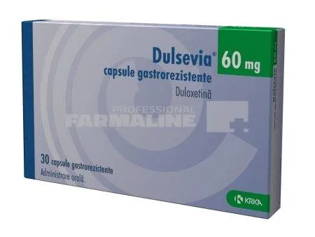 DULSEVIA 60 mg X 30 CAPS. GASTROREZ. 60mg KRKA, D.D., NOVO MES