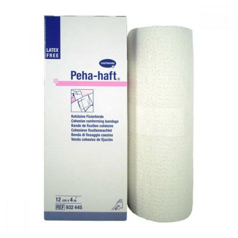 HARTMANN Peha Haft Latex-free Fasa, 12cm x 4m, 1 bucata