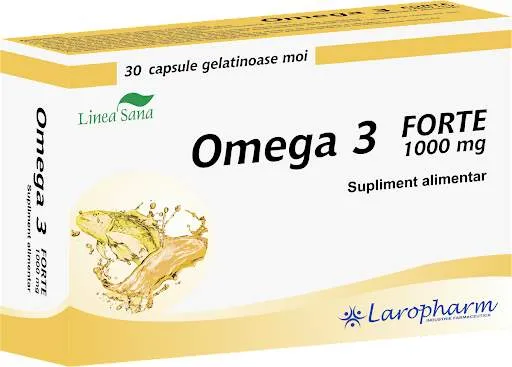 OMEGA 3 FORTE 1000MG 30 CAPSULE LAROPHARM