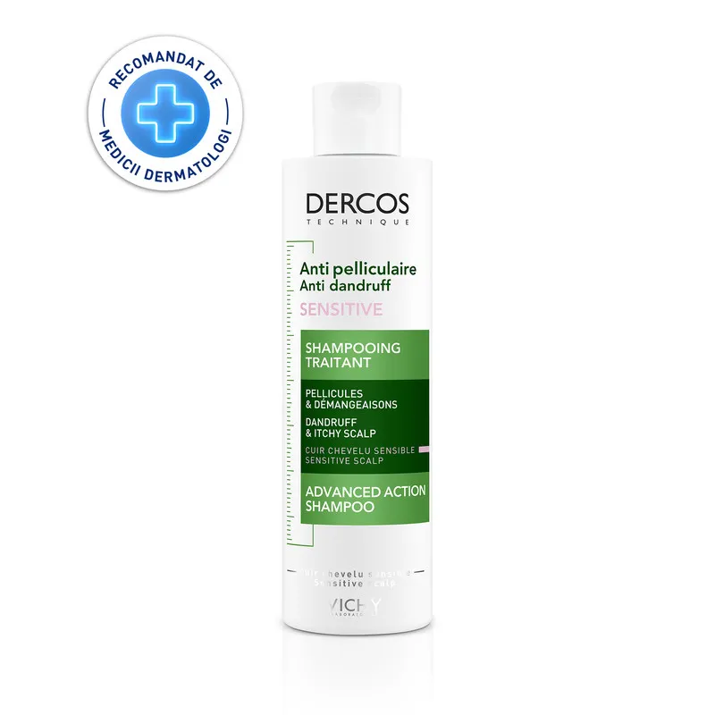 VICHY DERCOS SAMPON ANTIMATREATA SCALP SENSIBIL 200ML