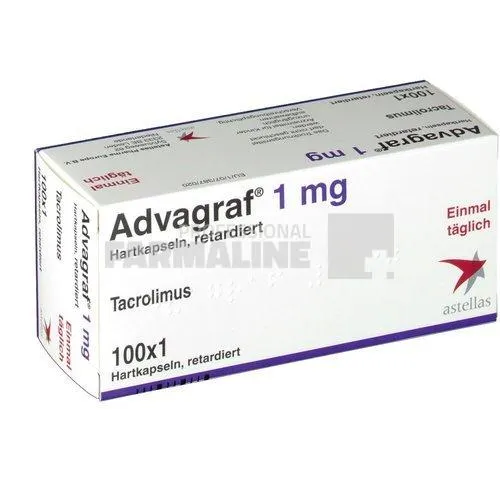 ADVAGRAF 1mg x 50 CAPS. ELIB. PREL. 1mg ASTELLAS PHARMA EURO