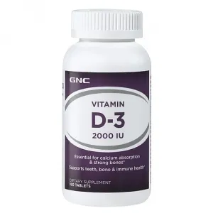 GNC Vitamin D3 2000 UI *180tb