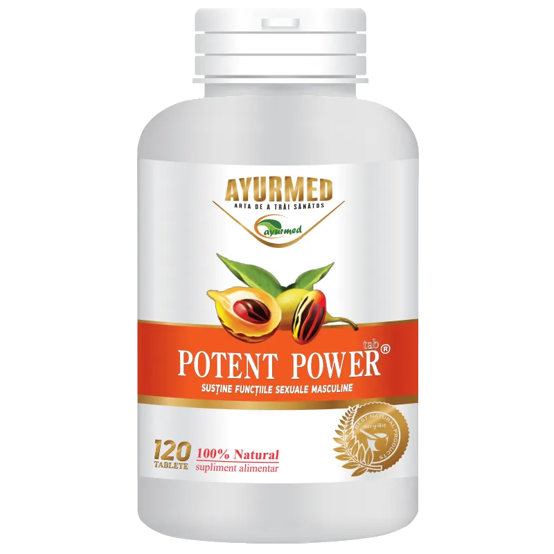 Potent Power, 120 tablete, Ayurmed