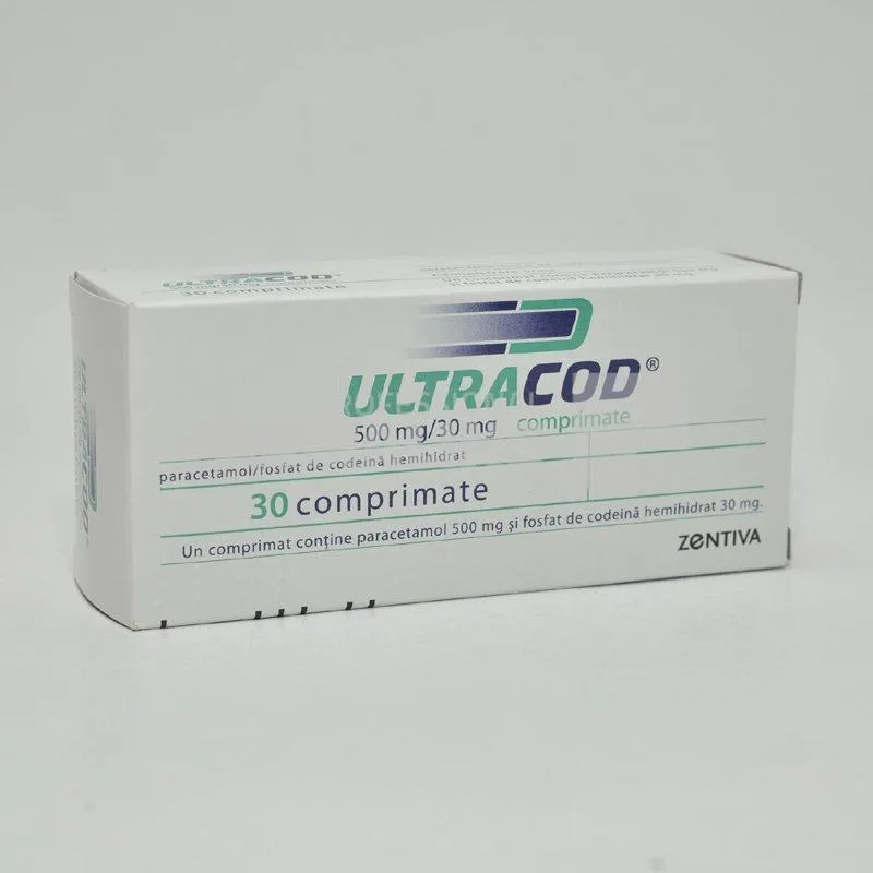 ULTRACOD 500 mg/30 mg x 30 COMPR. 500 mg/30 mg ZENTIVA K.S.