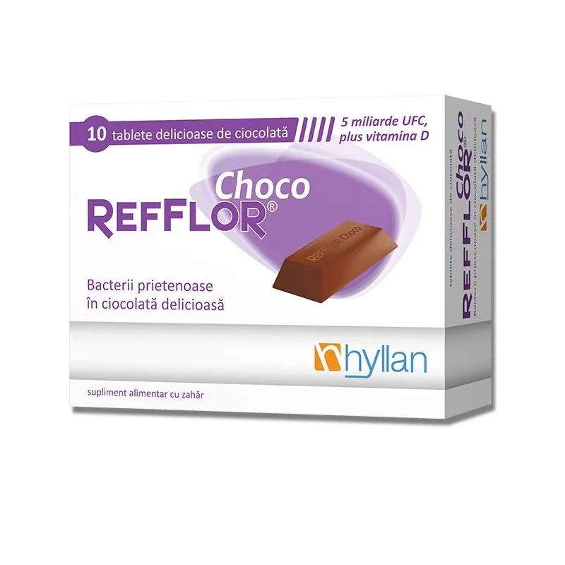 REFFLOR CHOCO X 10 TABLETE