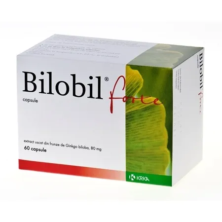 Bilobil Forte 80 mg, 60 capsule, Krka