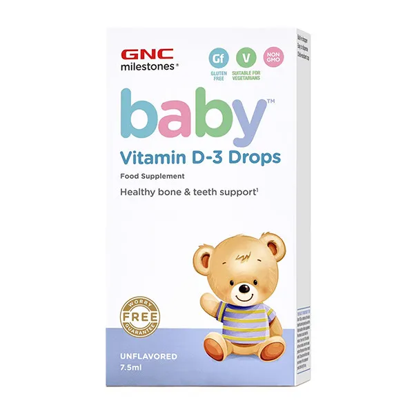 GNC BABY VITAMINA D3 PICATURI 7.5ML