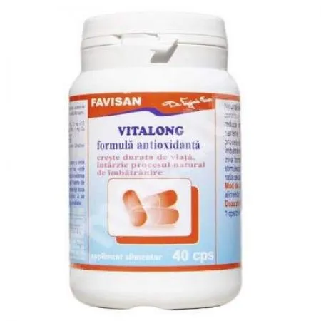 Antioxidant Vitalong (B054), 40 capsule, Favisan