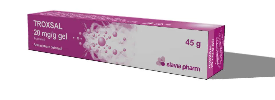 SLAVIA TROXSAL 20MG/G GEL 45G