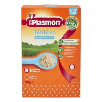 Paste fara gluten Bebiriso 4 luni+, 300g, Plasmon