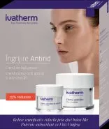 IVATHERM Crema antirid x 50ml + crema contur ochi - 75%