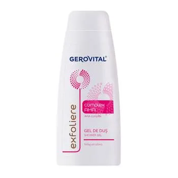 Gel de dus cu formula complexa AHA, 400ml, Gerovital