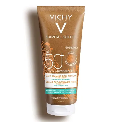 Vichy Capital Soleil Lapte protectie solara eco tube SPF50+ x 200ml