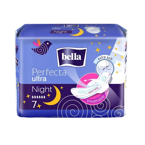 BELLA ABSORBANTE PERFECTA ULTRA NIGHT EXTRA SOFT 7BUC