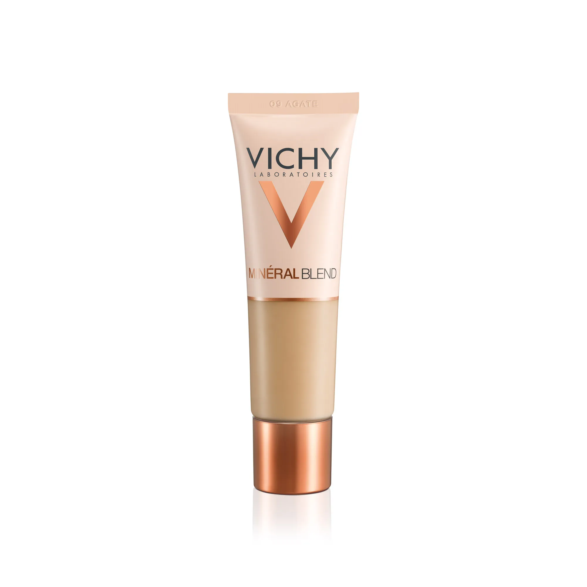 Vichy Mineral Blend fond de ten cu acid hialuronic nuanta Agate 09 x 30ml