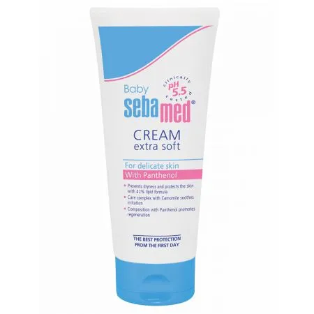 Crema dermatologica extra delicata pentru copii, 200 ml, Sebamed Baby