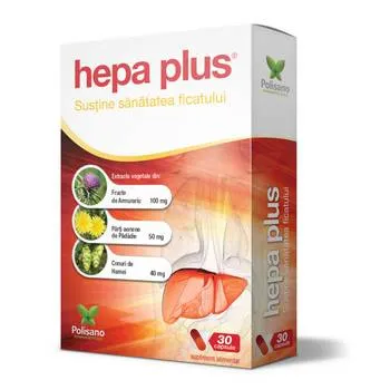 Hepa Plus, 30 capsule, Polisano