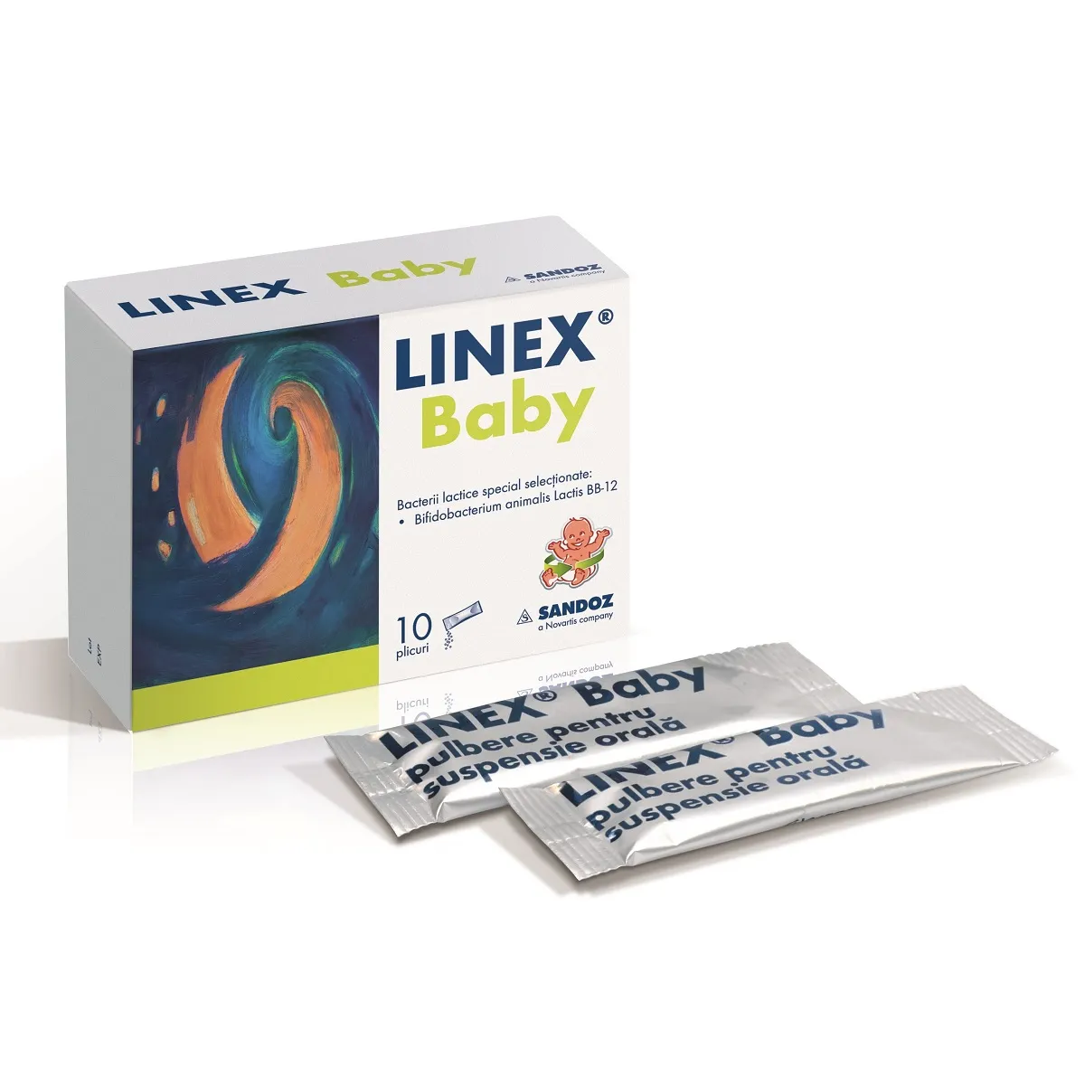 LINEX BABY  X 10 PLICURI