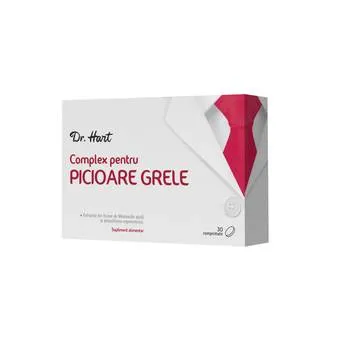 Dr.Hart Complex pentru picioare grele, 30 comprimate filmate