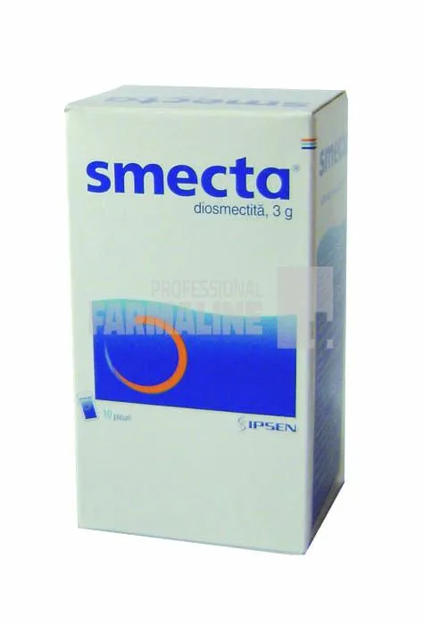 Smecta Pulbere pentru suspensie orala 3 g 10 pliculete