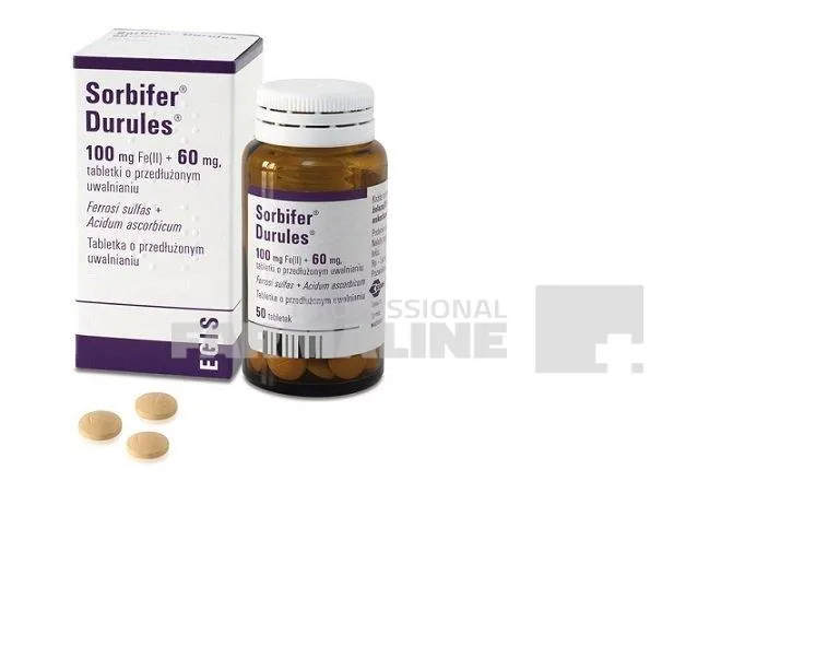 SORBIFER DURULES 100 mg+60 mg X 120
