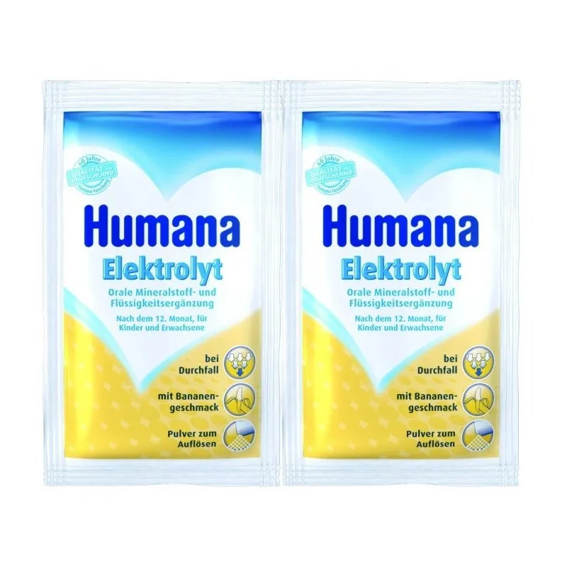 HUMANA ELEKTROLYT BANANE 6.5G 2BUC