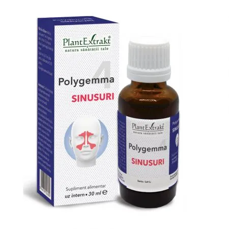 Polygemma 4, Sinusuri, 30 ml, Plant Extrakt