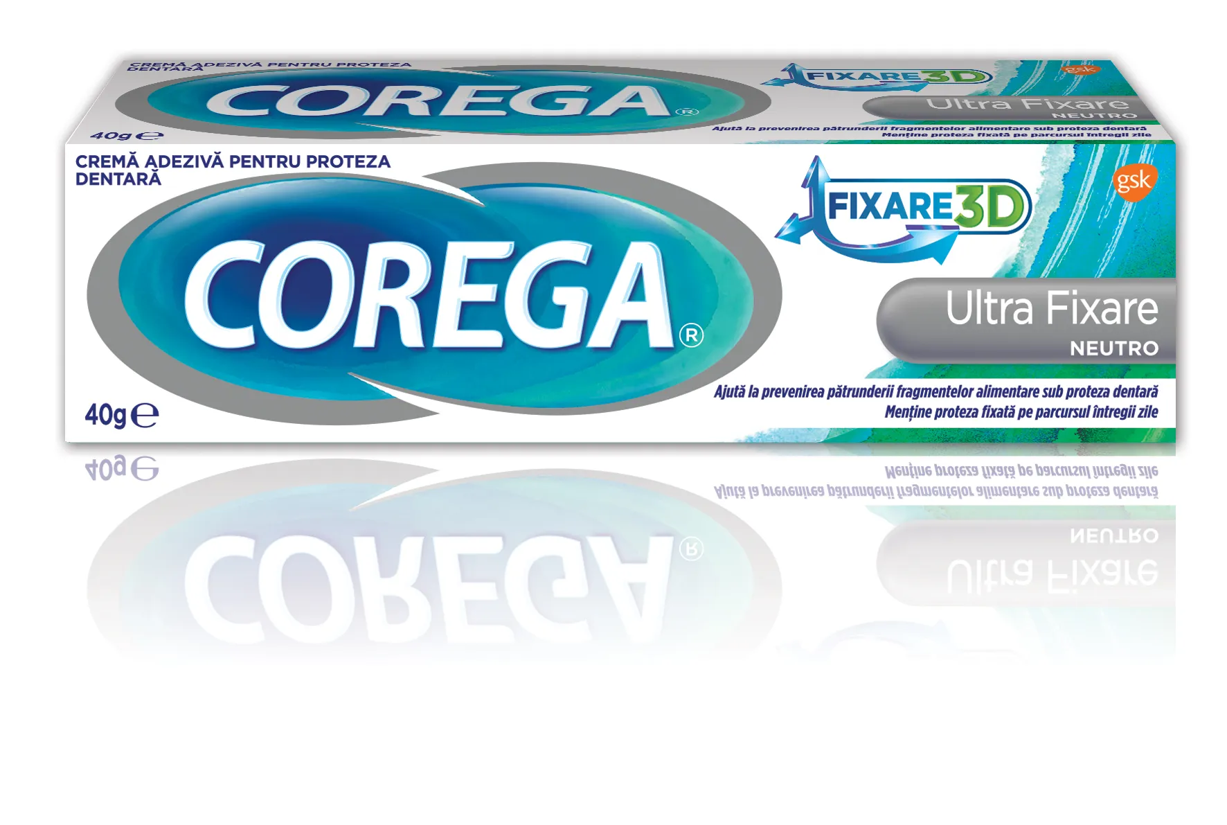 Crema Ultra fixare Neutro Corega, 40g, GSK