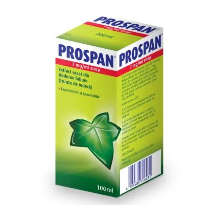 Prospan sirop, 7 mg/ml, 100 ml, Engelhard Arznemittel