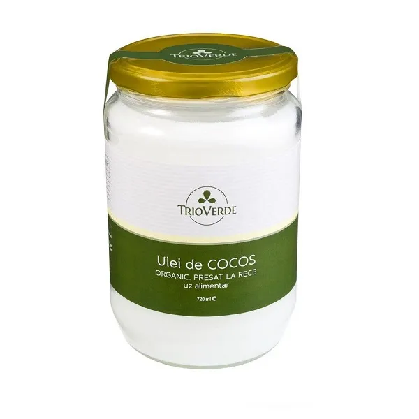 Trio Verde Ulei Cocos Alim Organic Virgin 720ml