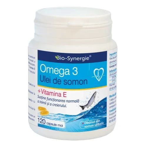 OMEGA 3 1000MG + VITAMINA E 120 CAPSULE BIO-SYNERGIE