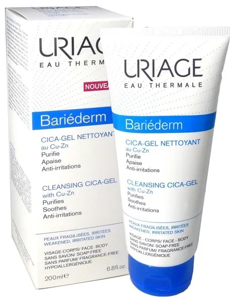 URIAGE Bariederm Cica gel Nettoyant x 200ml