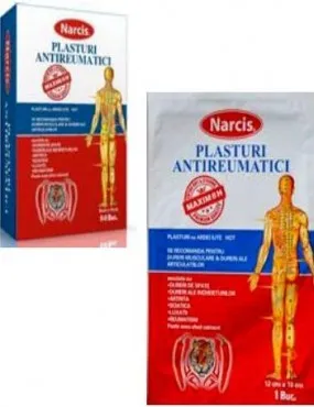 NARCIS PLASTURI ANTIREUMATICI CAPSICUM