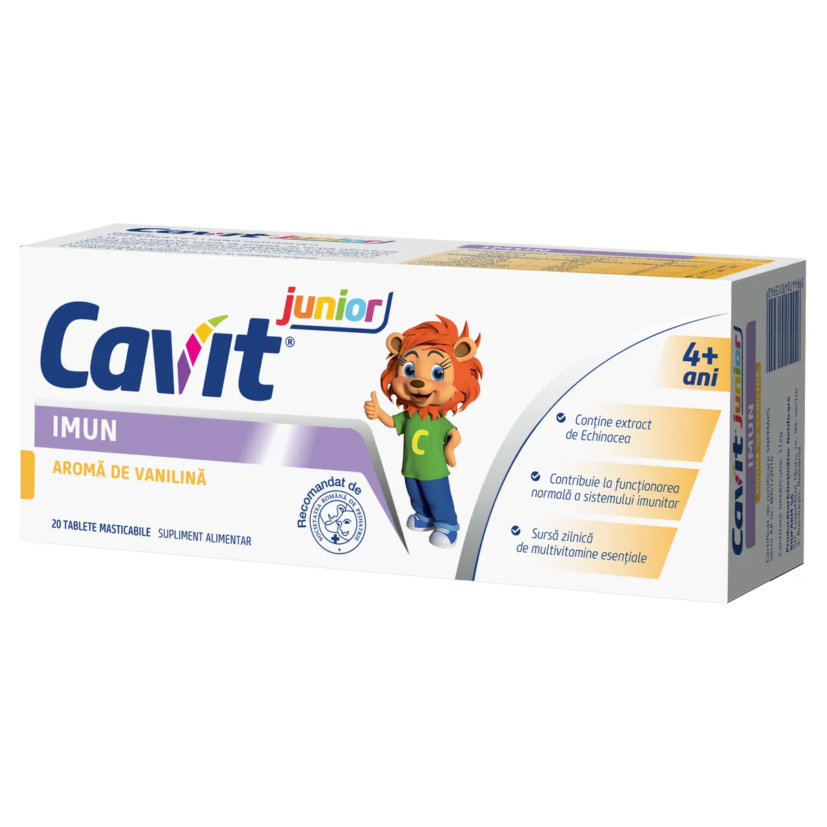 Cavit Junior Imun 20 comprimate-Biofarm