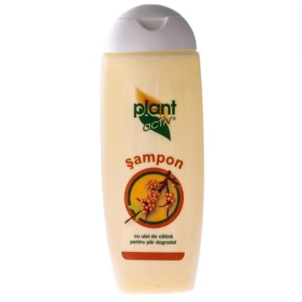 Sampon cu catina pentru par degradat 400ml - Plant Activ