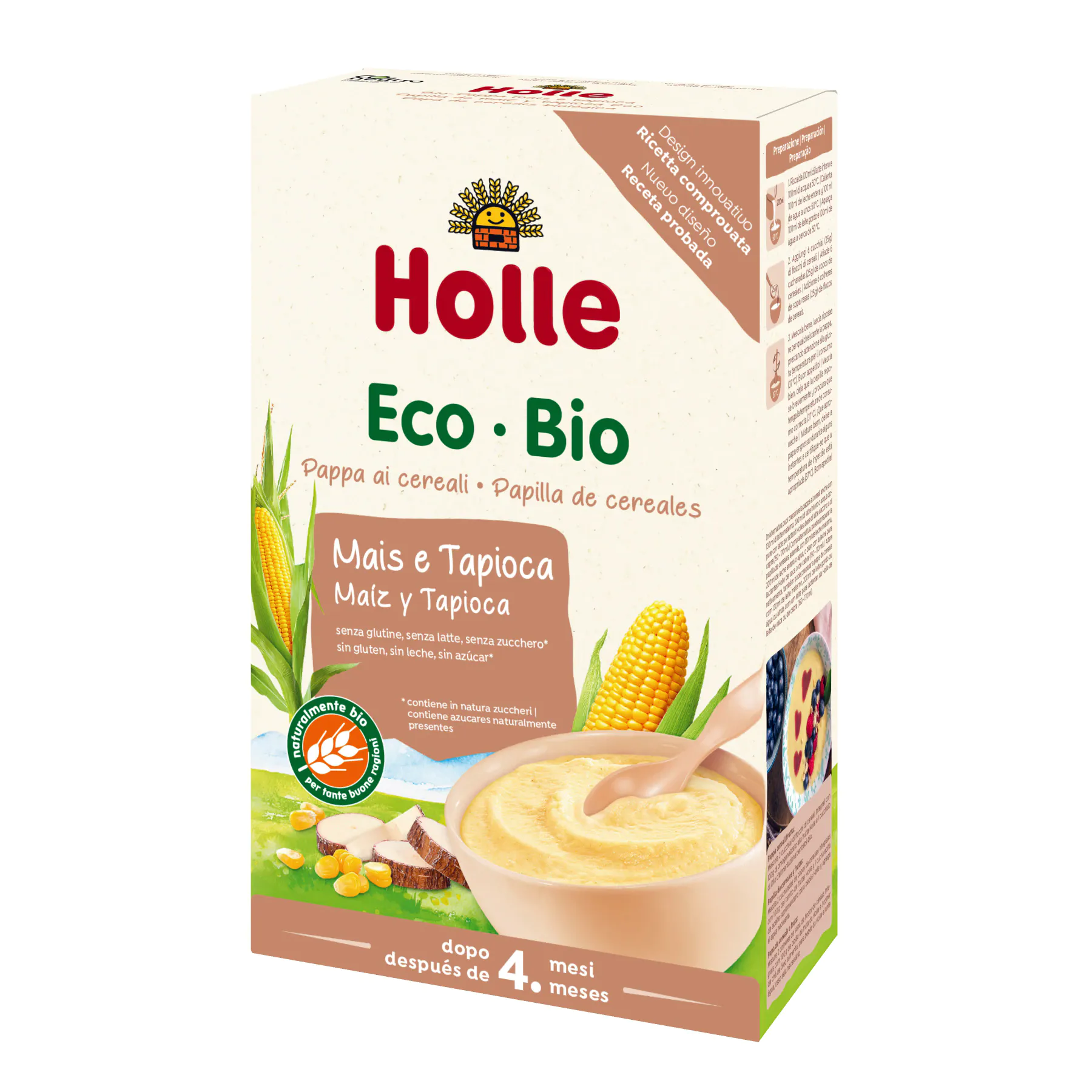 Holle Cereale cu porumb si tapioca x 250 grame