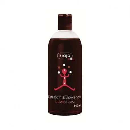 ZIAJA Kids Gel de dus si spumant de baie cu aroma de cola, 500 ml