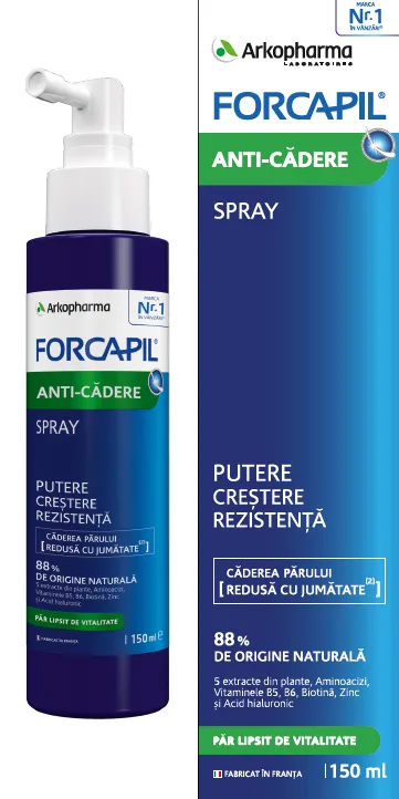 Forcapil lotiune spray, 150 ml, Arkopharma