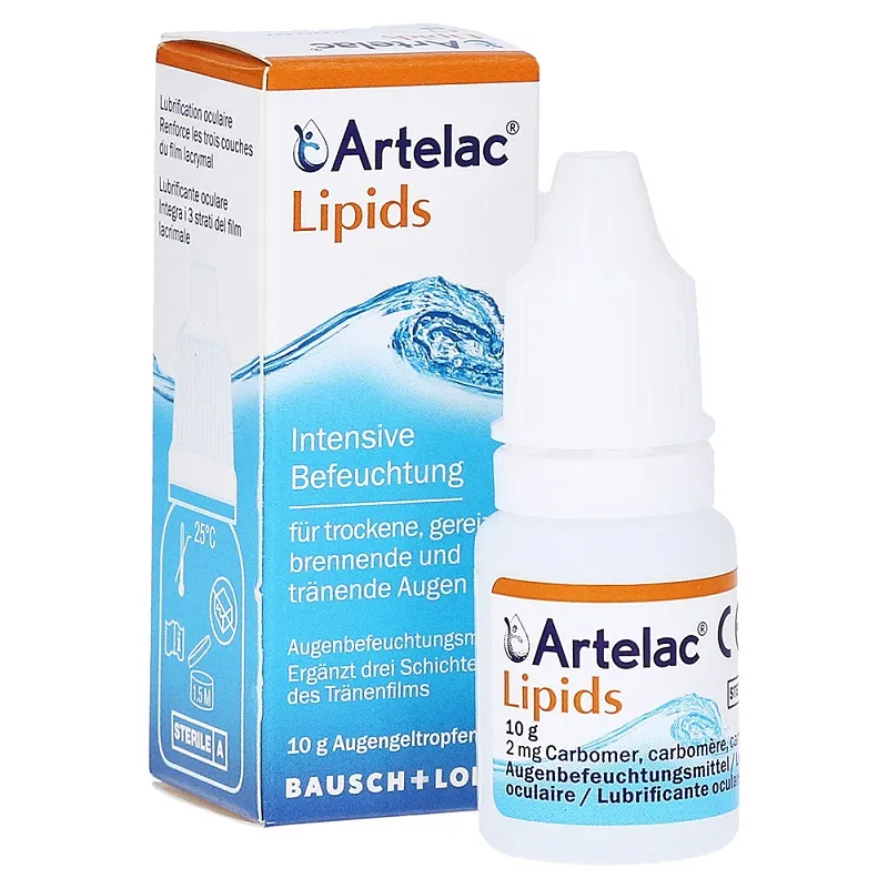 Artelac Lipids solutie oftalmica ,  10 ml, Bausch + Lomb