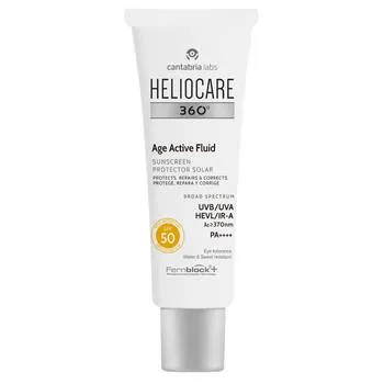 Fluid pentru fata Age Active cu SPF50 Heliocare 360º, 50ml, Cantabria Labs