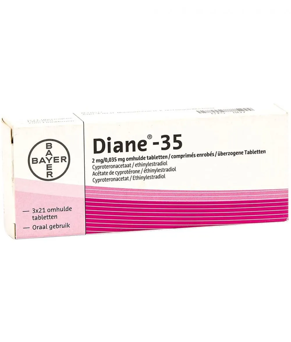 DIANE-35 0,035 mg/2,0 mg X 21 DRAJ. 0,035mg/2,0mg BAYER PHARMA AG