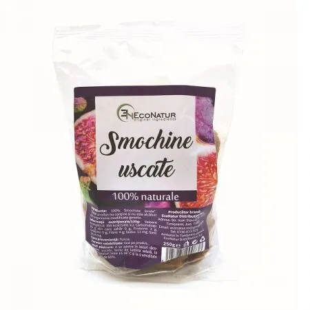 Smochine uscate lerida, 250 g, EcoNatur