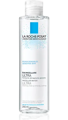 LA ROCHE POSAY-APA MICELARA ULTRA-PIELE SENSIBILA, FATA SI OCHI 200ML SOLUTIE MICELARA  LA ROCHE - POSAY FRANTA